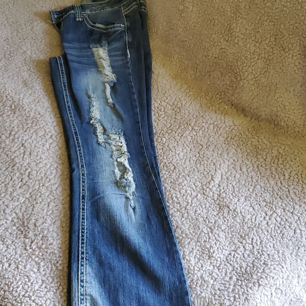 "Vintage" ZCO Premium, Bling, Boot Cut Jeans